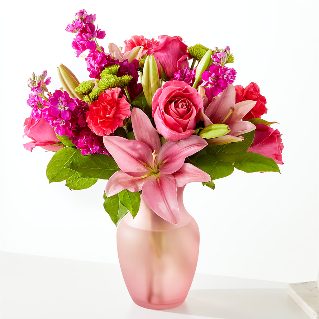 Watermelon Crush Bouquet – Salon Diane Aubin Fleuriste Inc., Jonquiere PQ