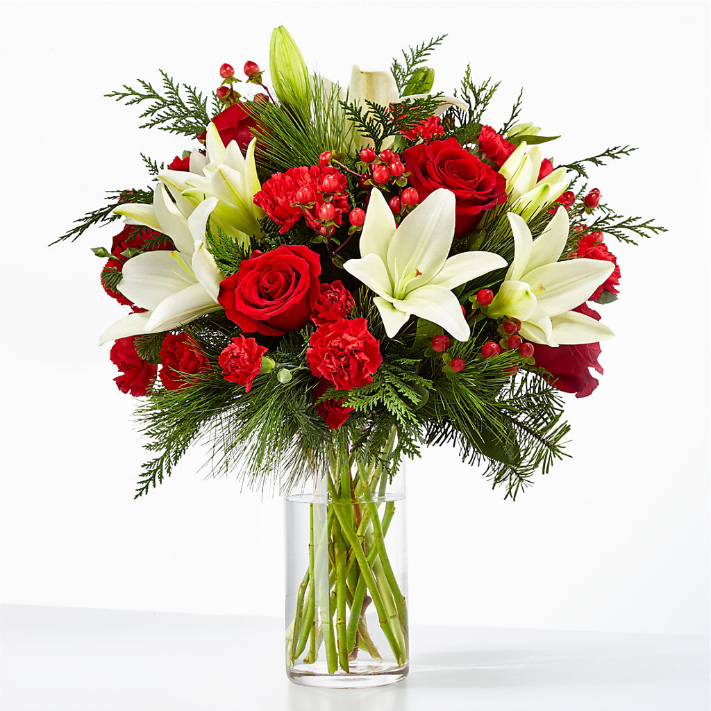 Joyful Greetings Bouquet – Salon Diane Aubin Fleuriste Inc., Jonquiere PQ