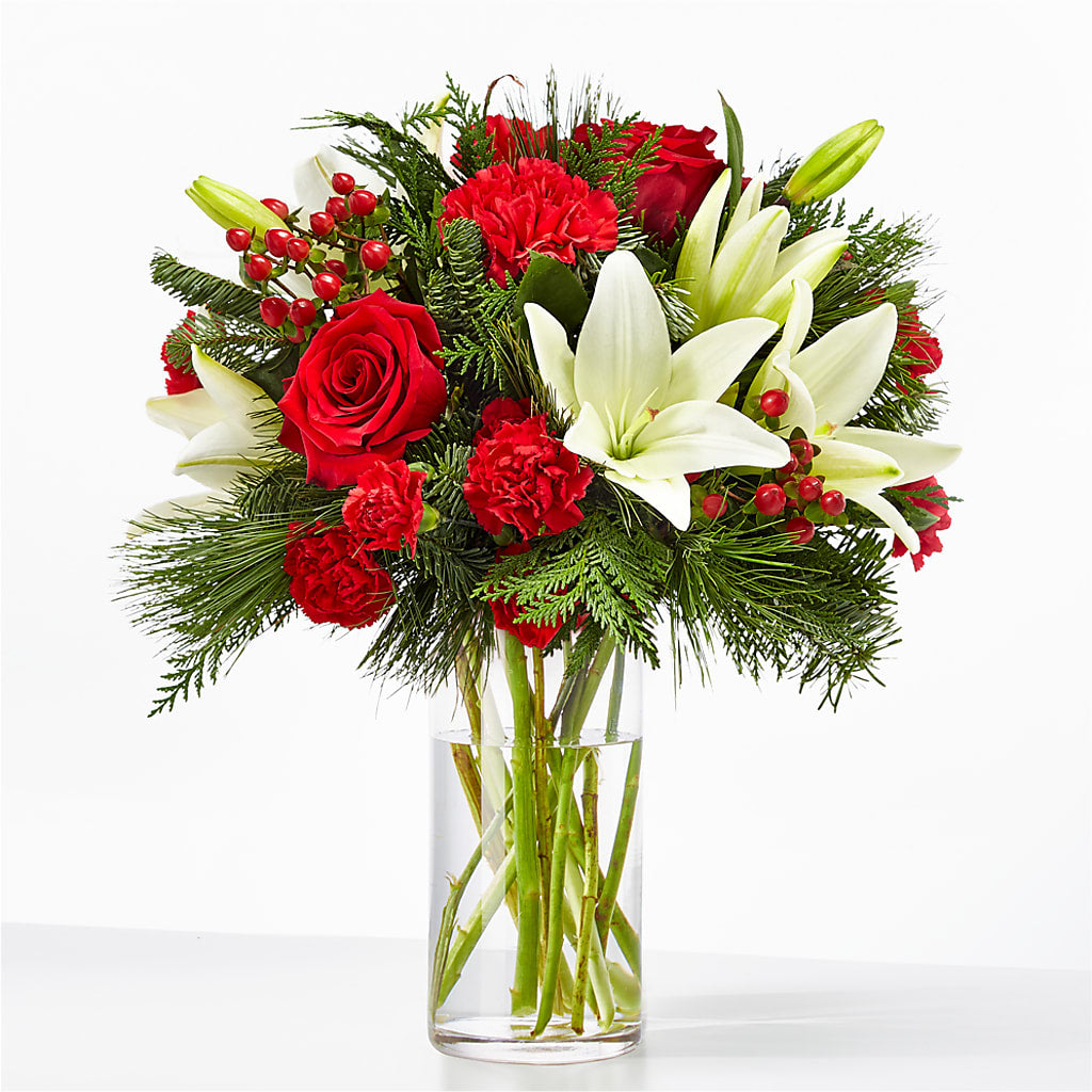 Joyful Greetings Bouquet – Salon Diane Aubin Fleuriste Inc., Jonquiere PQ