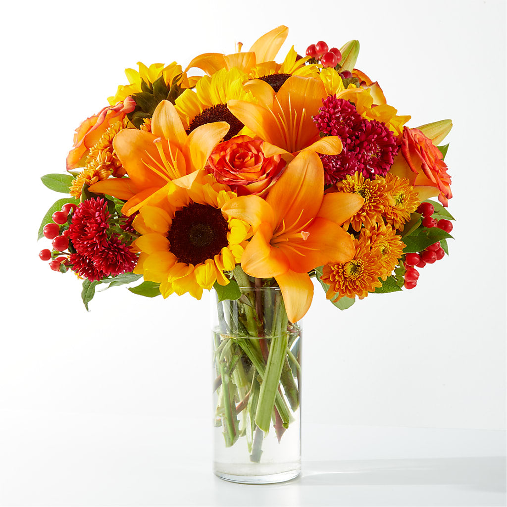 Fall Day Bouquet – Salon Diane Aubin Fleuriste Inc., Jonquiere PQ