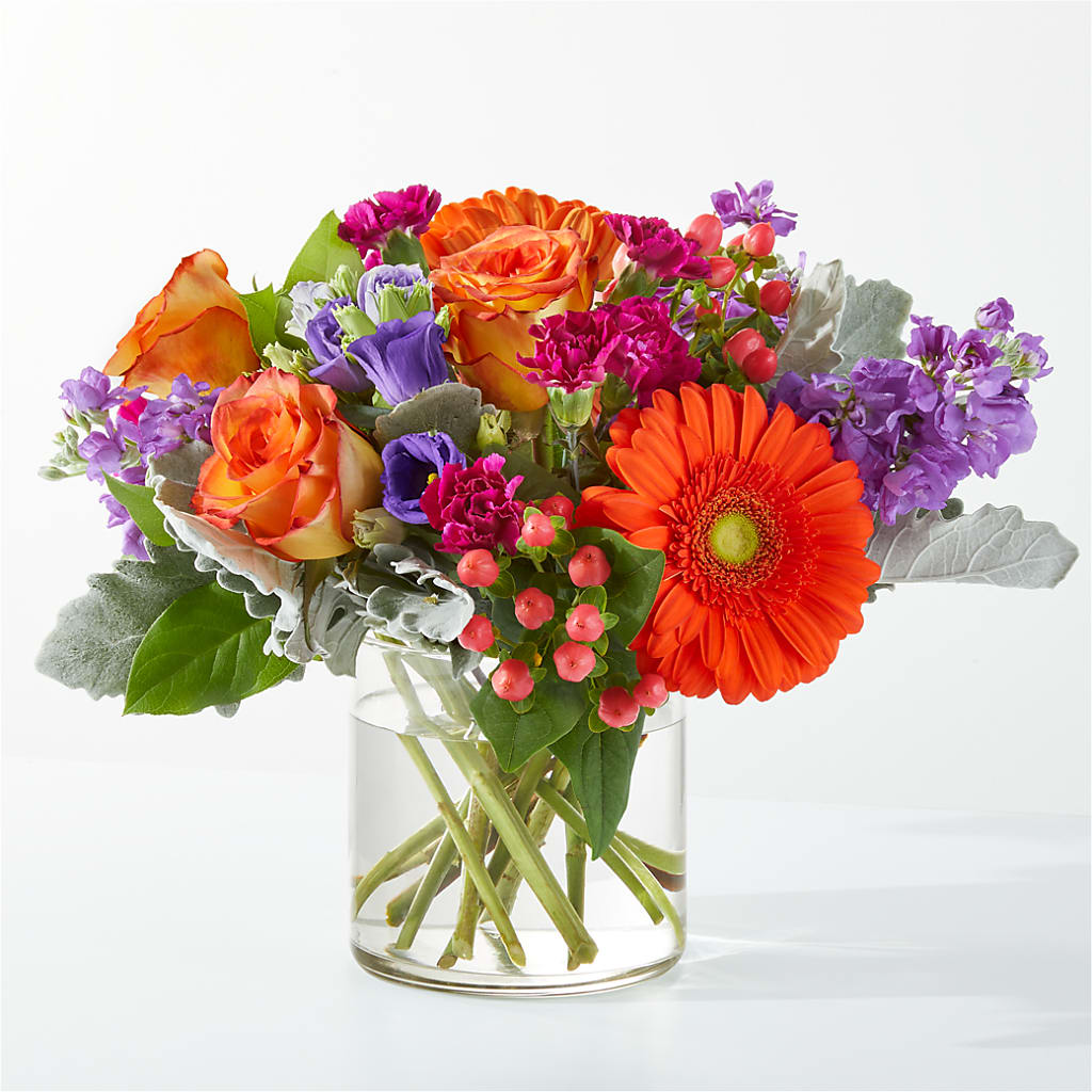 Sangria Bouquet – Salon Diane Aubin Fleuriste Inc., Jonquiere PQ