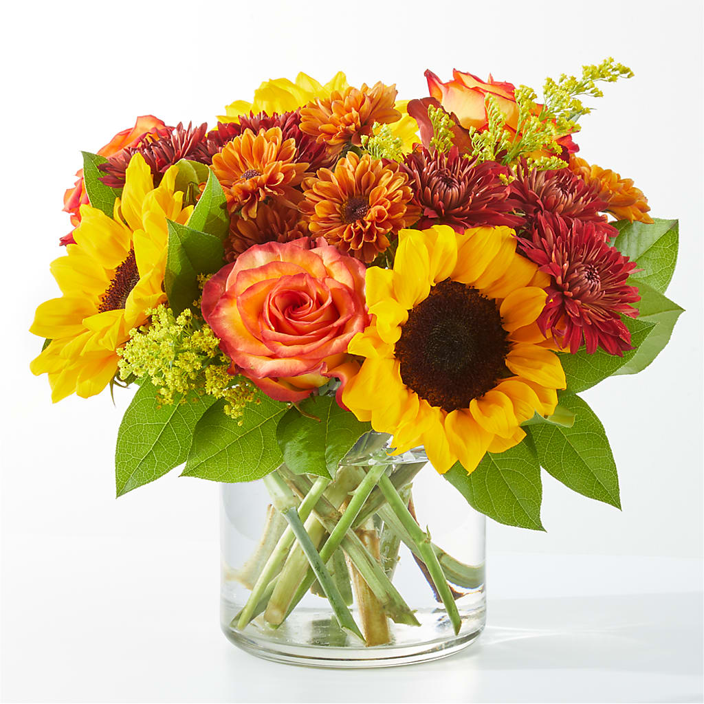 Flannel Scarf Bouquet – Salon Diane Aubin Fleuriste Inc., Jonquiere PQ