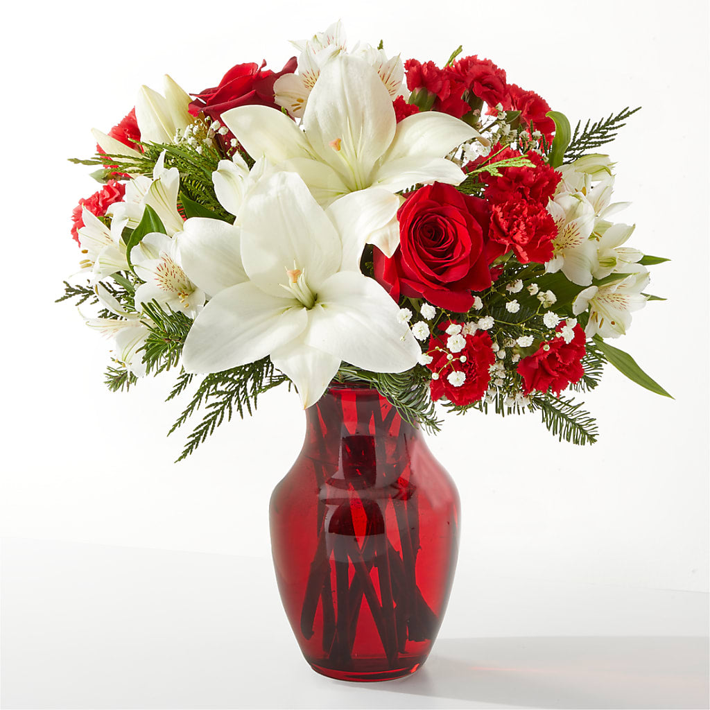Holiday Season Bouquet – Salon Diane Aubin Fleuriste Inc., Jonquiere PQ