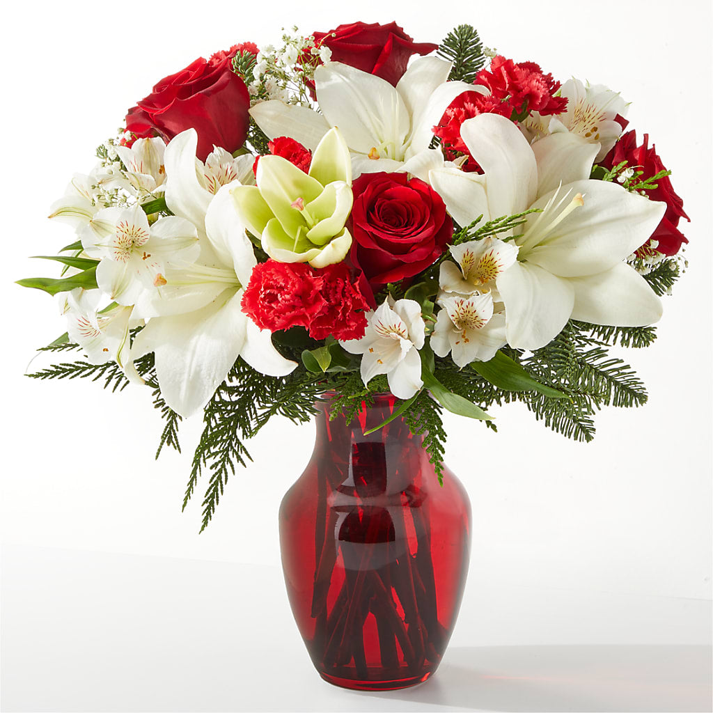 Holiday Season Bouquet – Salon Diane Aubin Fleuriste Inc., Jonquiere PQ