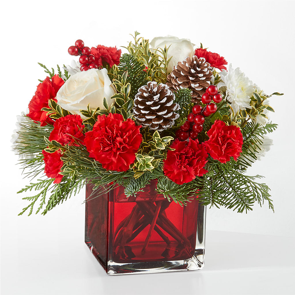 Christmas Market Bouquet – Salon Diane Aubin Fleuriste Inc., Jonquiere PQ