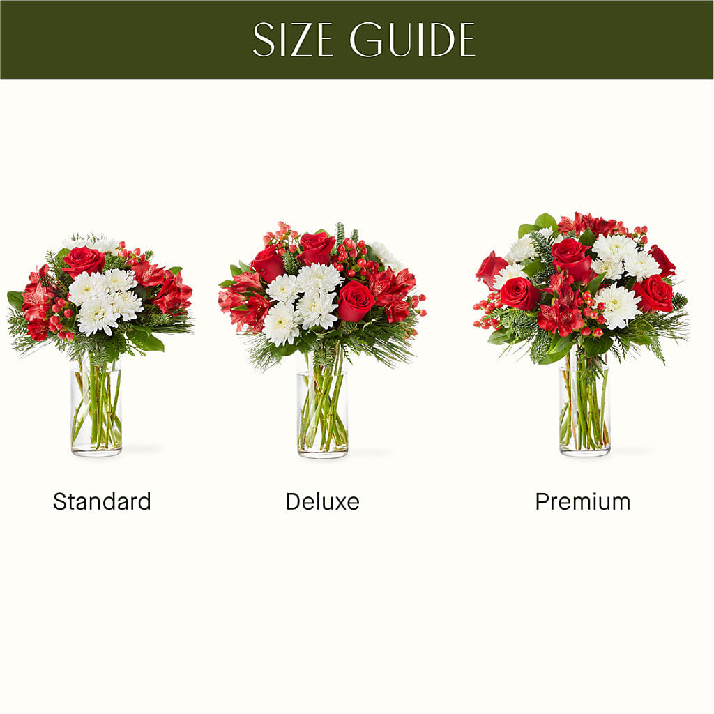 Letters to Santa Bouquet – Salon Diane Aubin Fleuriste Inc., Jonquiere PQ
