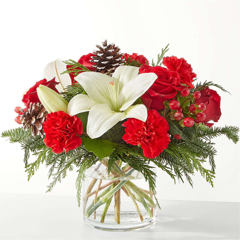 Oh So Jolly Bouquet – Salon Diane Aubin Fleuriste Inc., Jonquiere PQ