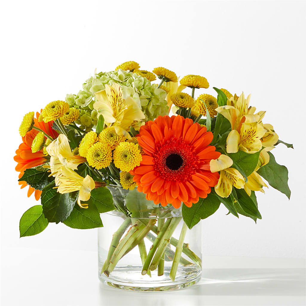 Autumn Sunshine Bouquet – Salon Diane Aubin Fleuriste Inc., Jonquiere PQ