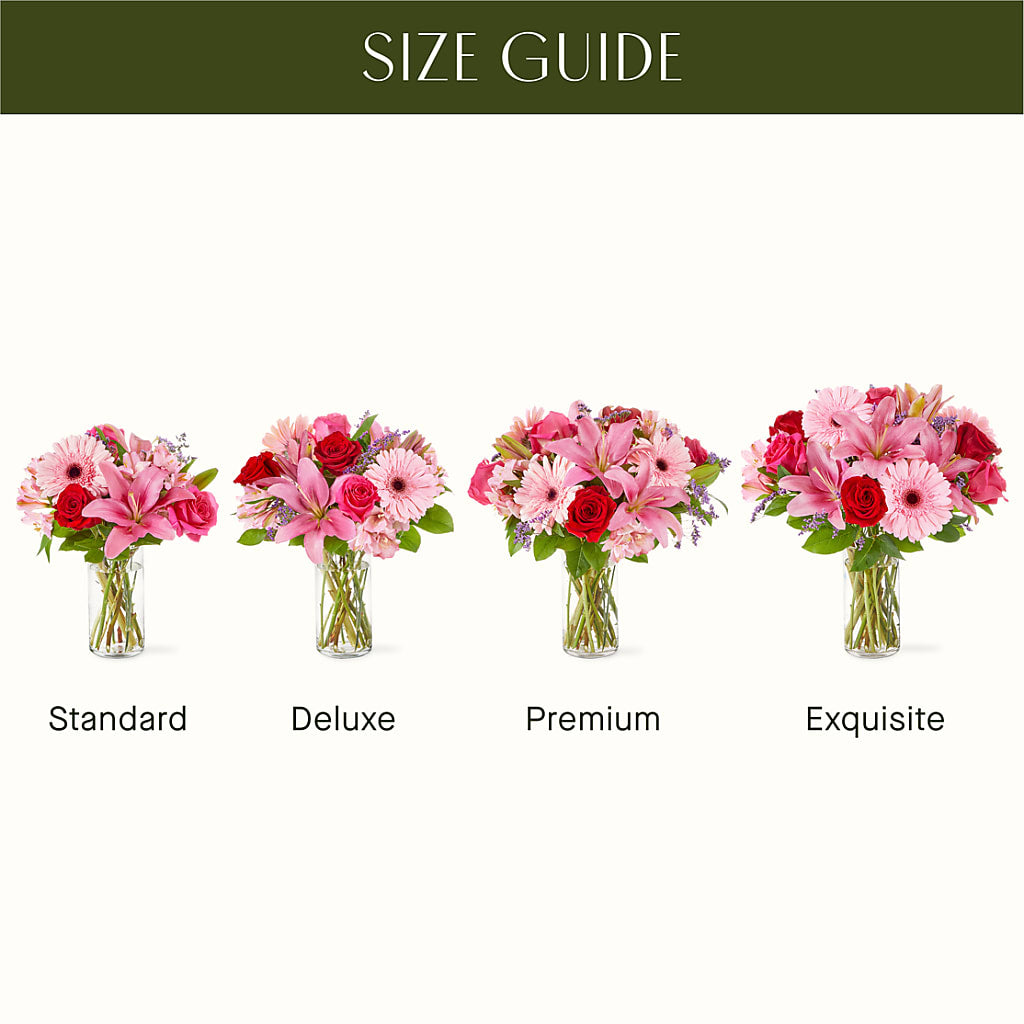 Lots of Love Bouquet – Salon Diane Aubin Fleuriste Inc., Jonquiere PQ