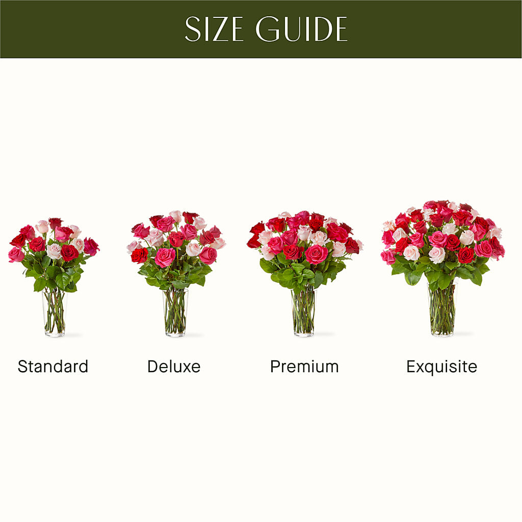 Charming Rose Bouquet – Salon Diane Aubin Fleuriste Inc., Jonquiere PQ