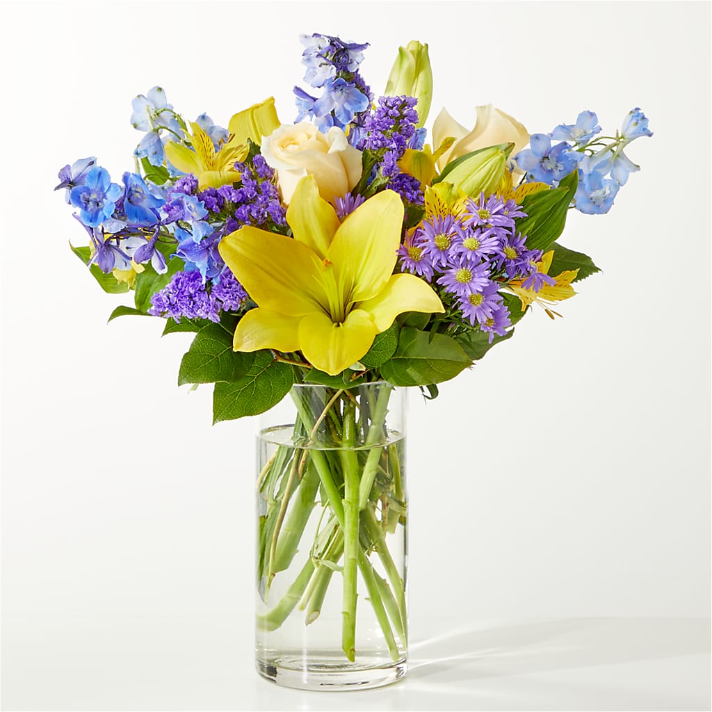 Limoncello Bouquet – Salon Diane Aubin Fleuriste Inc., Jonquiere PQ