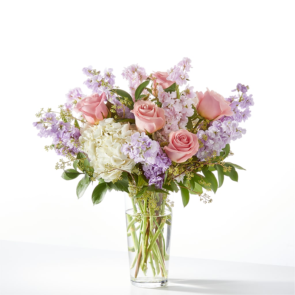Embraced Bouquet – Salon Diane Aubin Fleuriste Inc., Jonquiere PQ