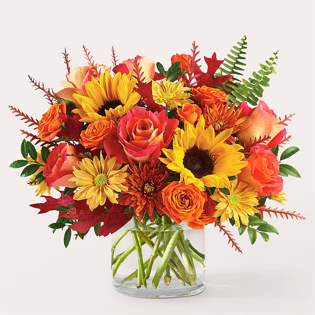 Fall Campfire Bouquet – Salon Diane Aubin Fleuriste Inc., Jonquiere PQ