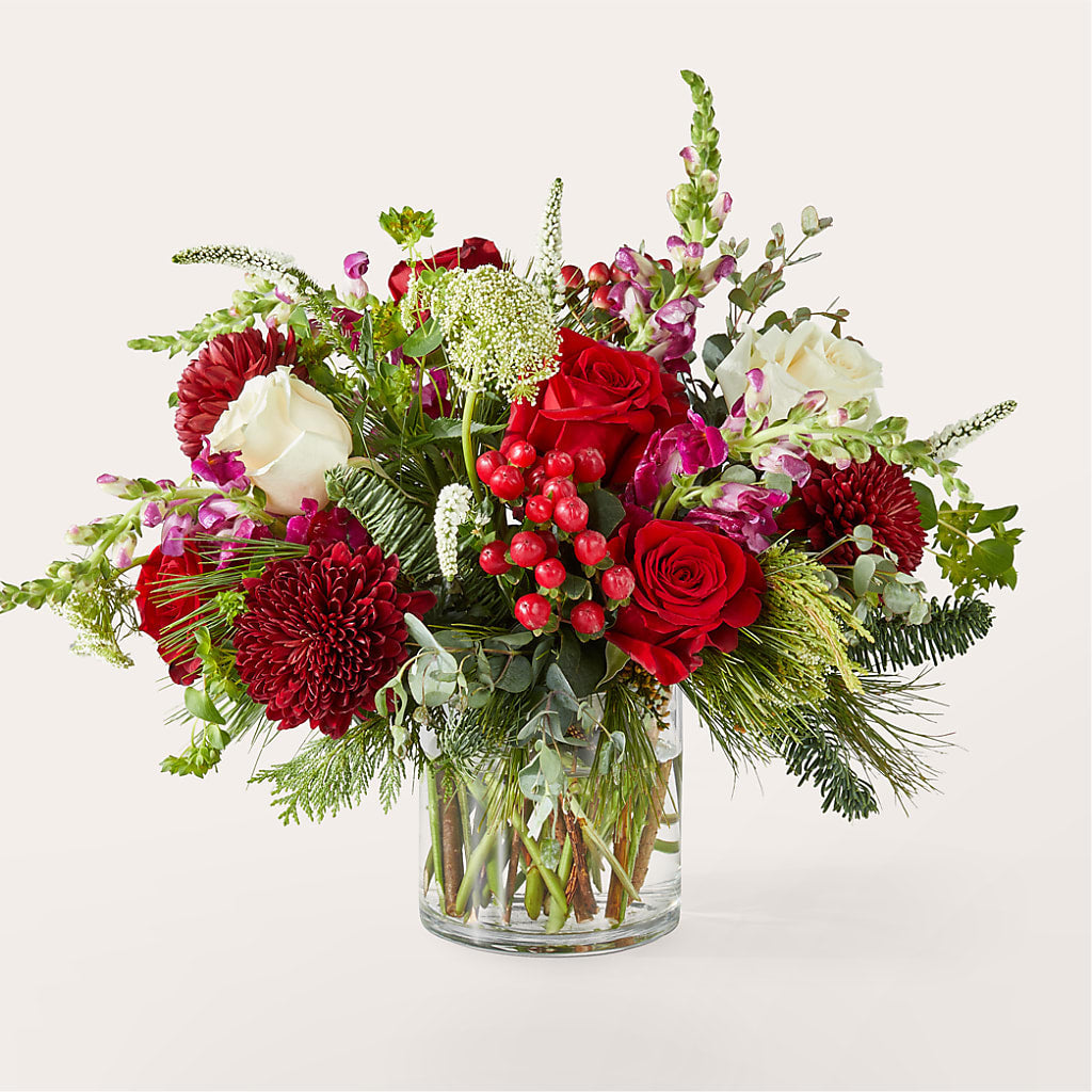Cranberry Fizz Bouquet – Salon Diane Aubin Fleuriste Inc., Jonquiere PQ
