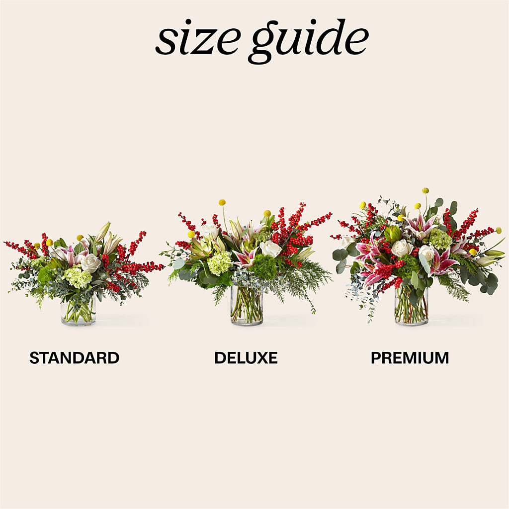 Berry & Bright Bouquet – Salon Diane Aubin Fleuriste Inc., Jonquiere PQ