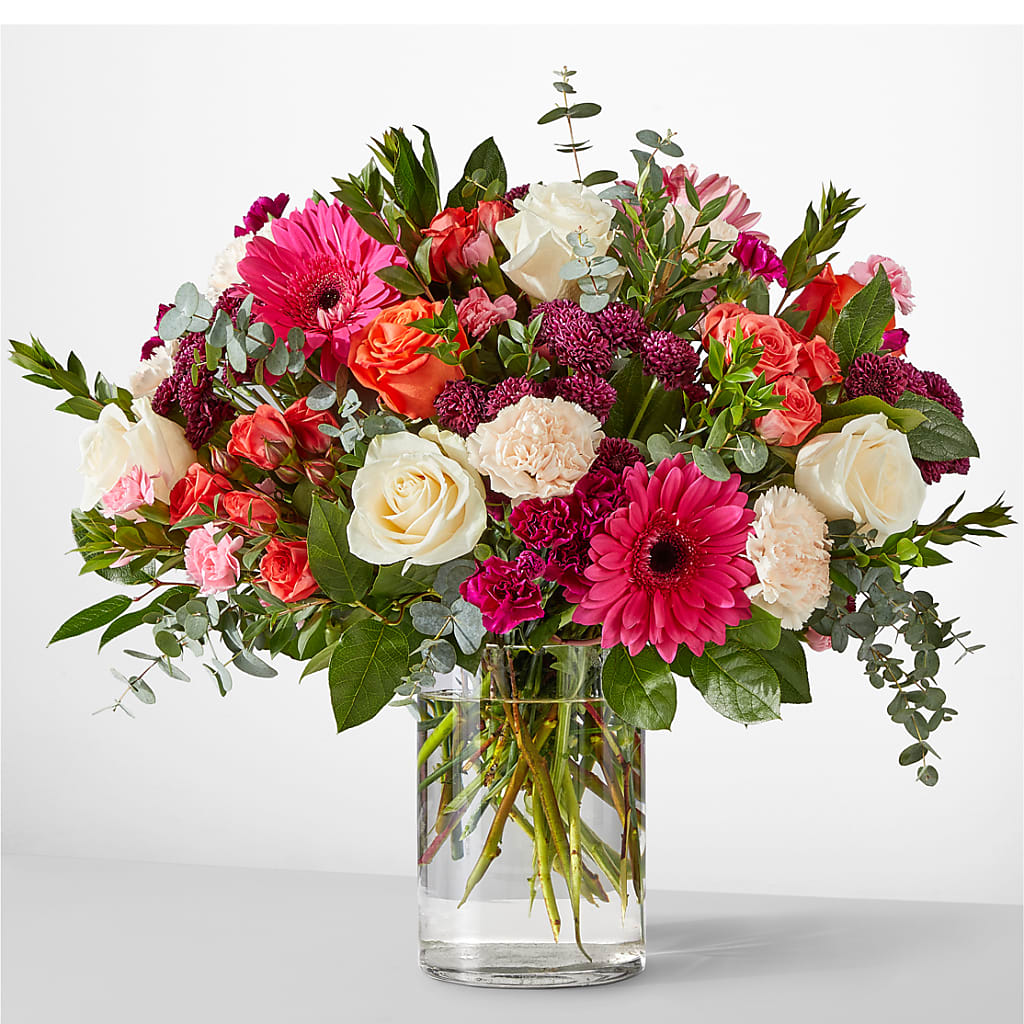 Smell the Roses Bouquet – Salon Diane Aubin Fleuriste Inc., Jonquiere PQ