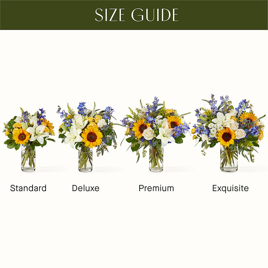 Wonderfully Sunny Bouquet – Salon Diane Aubin Fleuriste Inc., Jonquiere PQ