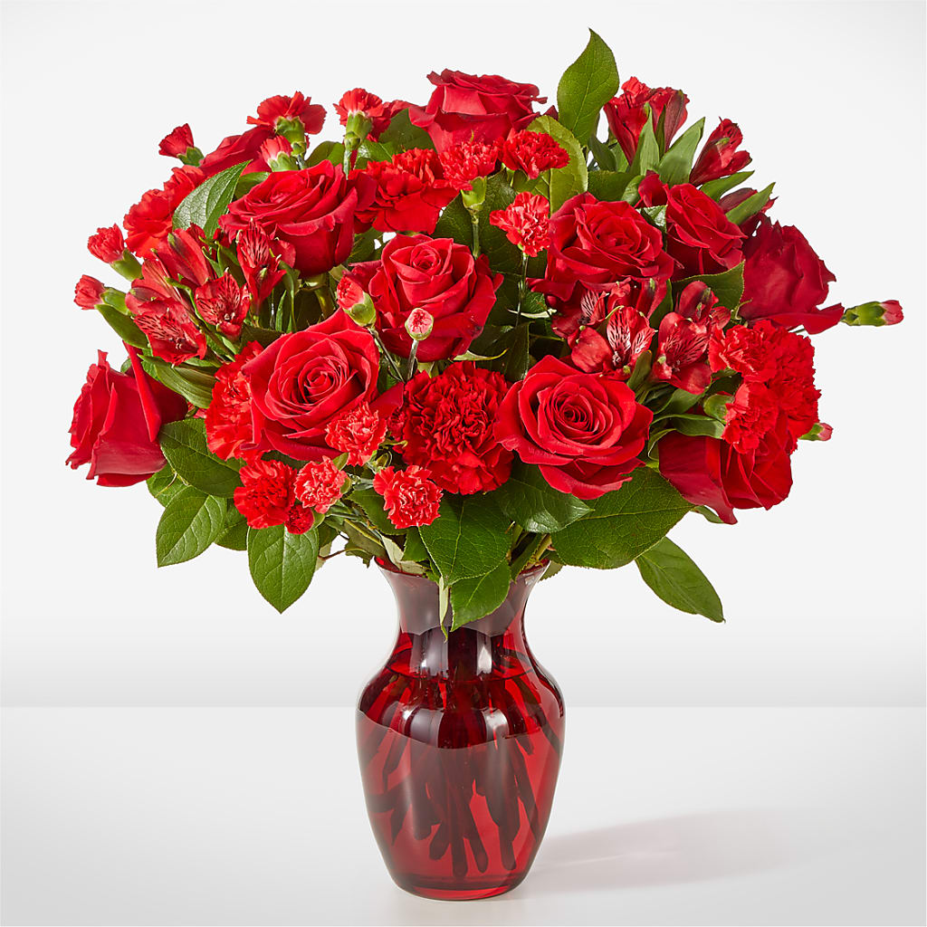 The Heartstrings Bouquet – Salon Diane Aubin Fleuriste Inc., Jonquiere PQ