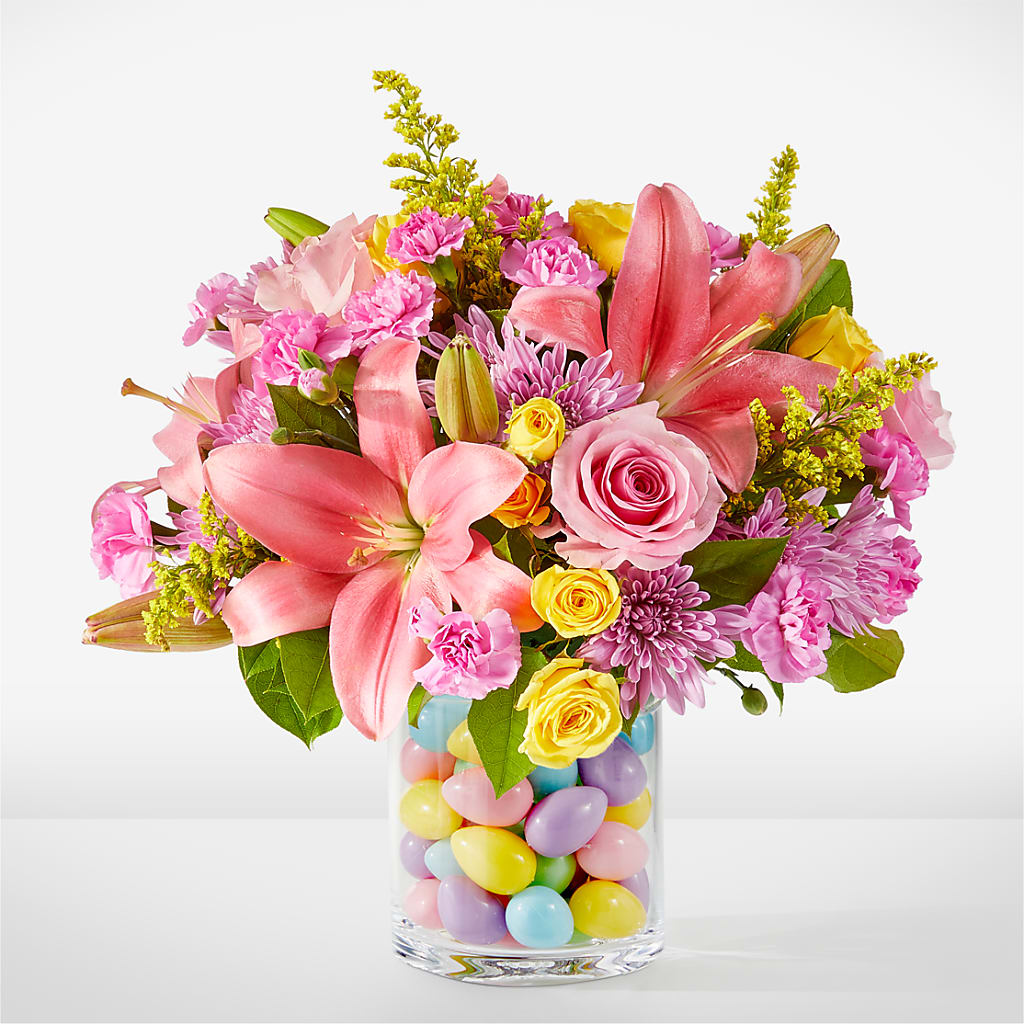Easter Egg Hunt Bouquet – Salon Diane Aubin Fleuriste Inc., Jonquiere PQ