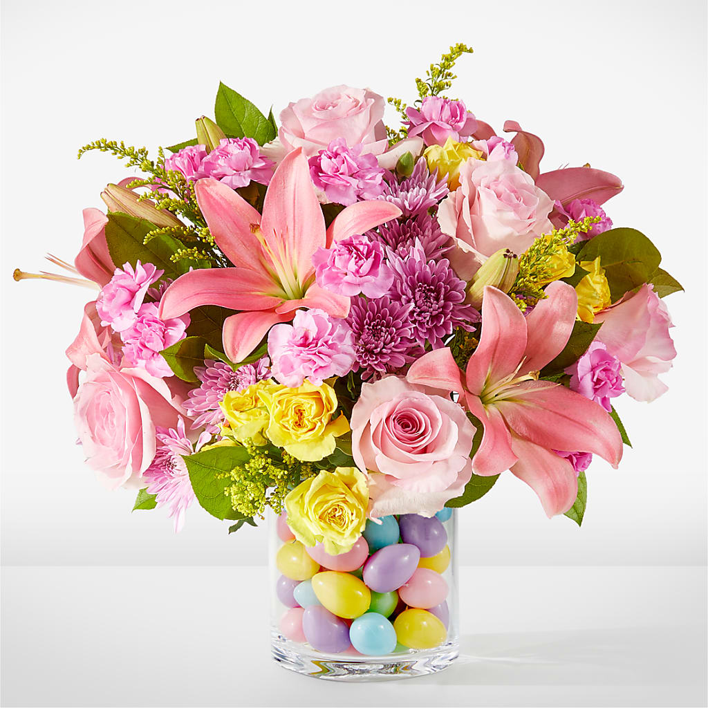 Easter Egg Hunt Bouquet – Salon Diane Aubin Fleuriste Inc., Jonquiere PQ