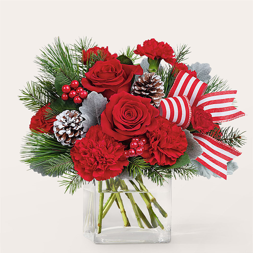 Baking Spirits Bright Bouquet – Salon Diane Aubin Fleuriste Inc., Jonquiere PQ