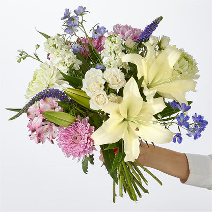 Winter Celebration Bouquet –  Salon Diane Aubin Fleuriste Inc., Jonquiere PQ