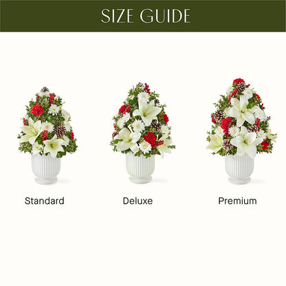 Festive Moments Tree –  Salon Diane Aubin Fleuriste Inc., Jonquiere PQ