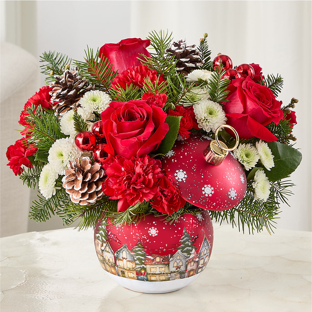 Christmas Carols Ornament –  Salon Diane Aubin Fleuriste Inc., Jonquiere PQ