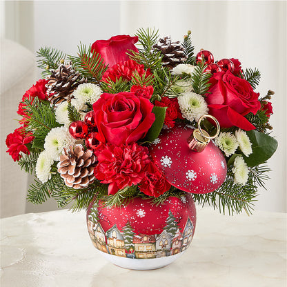 Christmas Carols Ornament –  Salon Diane Aubin Fleuriste Inc., Jonquiere PQ