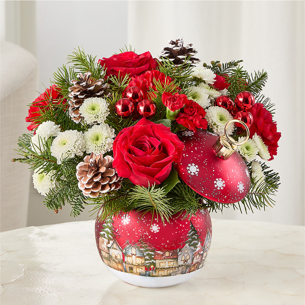 Christmas Carols Ornament –  Salon Diane Aubin Fleuriste Inc., Jonquiere PQ