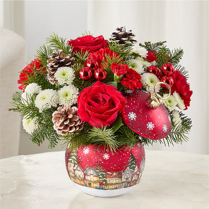Christmas Carols Ornament –  Salon Diane Aubin Fleuriste Inc., Jonquiere PQ