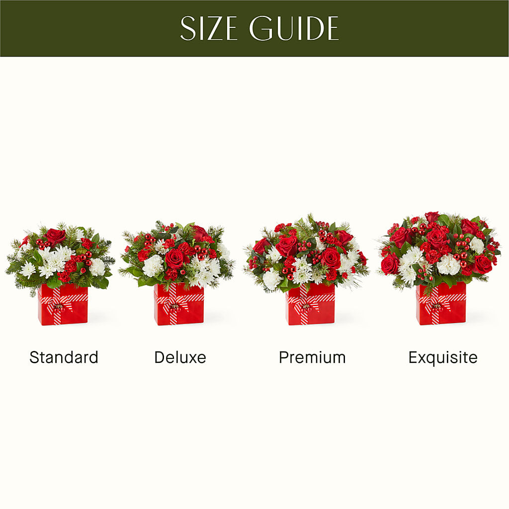 Presents Under the Tree Bouquet –  Salon Diane Aubin Fleuriste Inc., Jonquiere PQ
