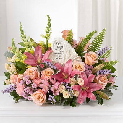 Gentle Light Arrangement –  Salon Diane Aubin Fleuriste Inc., Jonquiere PQ