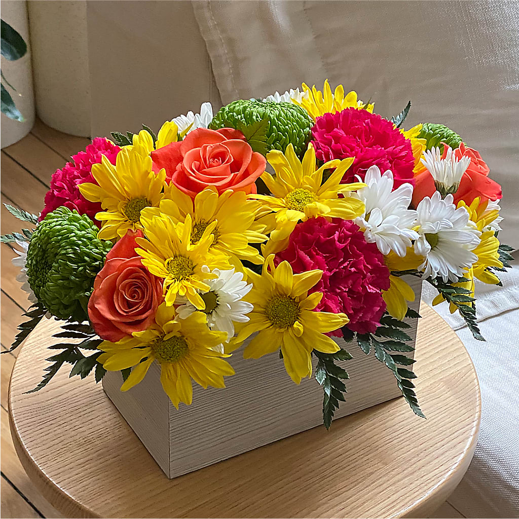 Sorbet Bouquet –  Salon Diane Aubin Fleuriste Inc., Jonquiere PQ