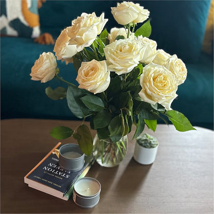 Long Stem Yellow Rose Bouquet –  Salon Diane Aubin Fleuriste Inc., Jonquiere PQ