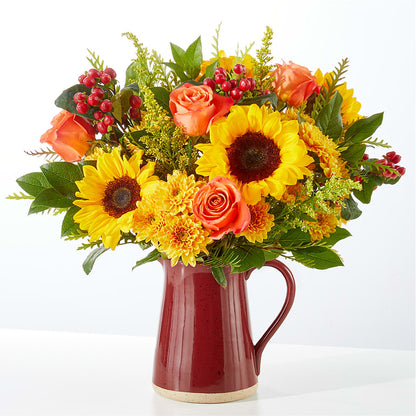Scents of Autumn Bouquet –  Salon Diane Aubin Fleuriste Inc., Jonquiere PQ