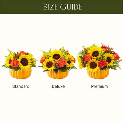 Pick of the Patch Pumpkin Bouquet –  Salon Diane Aubin Fleuriste Inc., Jonquiere PQ