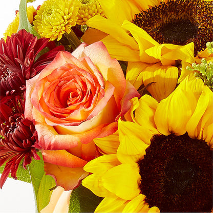 Golden Gourd Pumpkin Bouquet –  Salon Diane Aubin Fleuriste Inc., Jonquiere PQ
