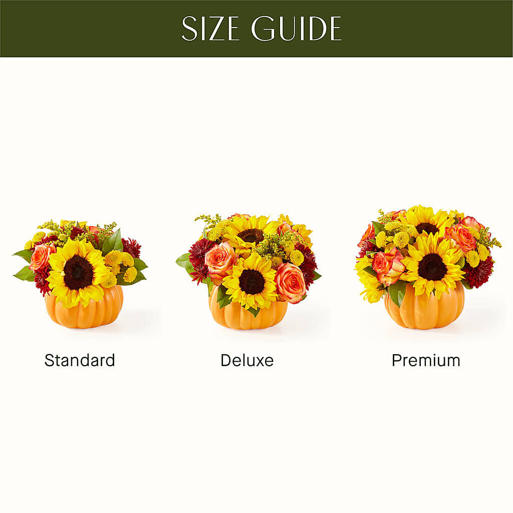 Golden Gourd Pumpkin Bouquet –  Salon Diane Aubin Fleuriste Inc., Jonquiere PQ