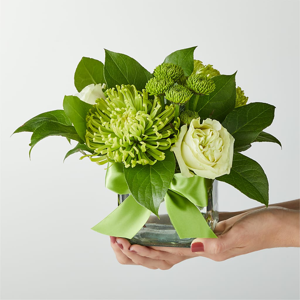 Emerald Forest Bouquet –  Salon Diane Aubin Fleuriste Inc., Jonquiere PQ