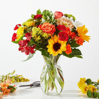 Fall Delight – A Florist Original –  Salon Diane Aubin Fleuriste Inc., Jonquiere PQ