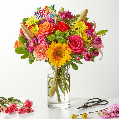 Cue the Confetti - A Florist Original –  Salon Diane Aubin Fleuriste Inc., Jonquiere PQ
