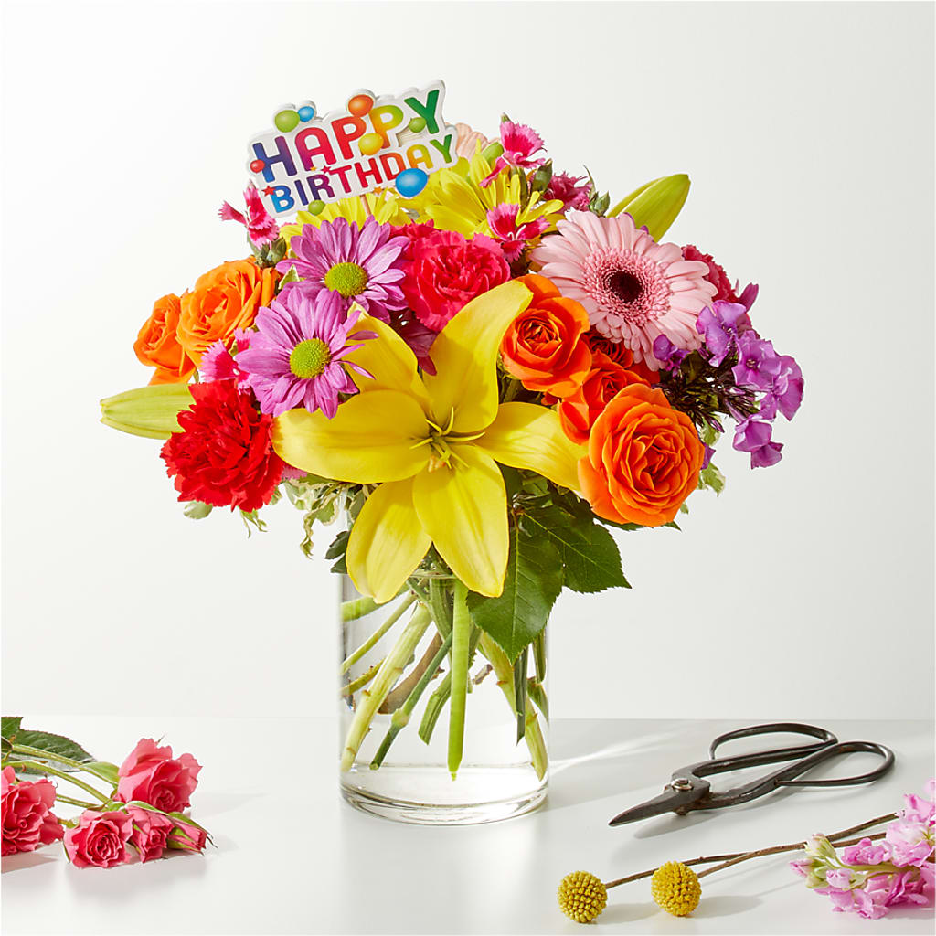 Cue the Confetti - A Florist Original –  Salon Diane Aubin Fleuriste Inc., Jonquiere PQ