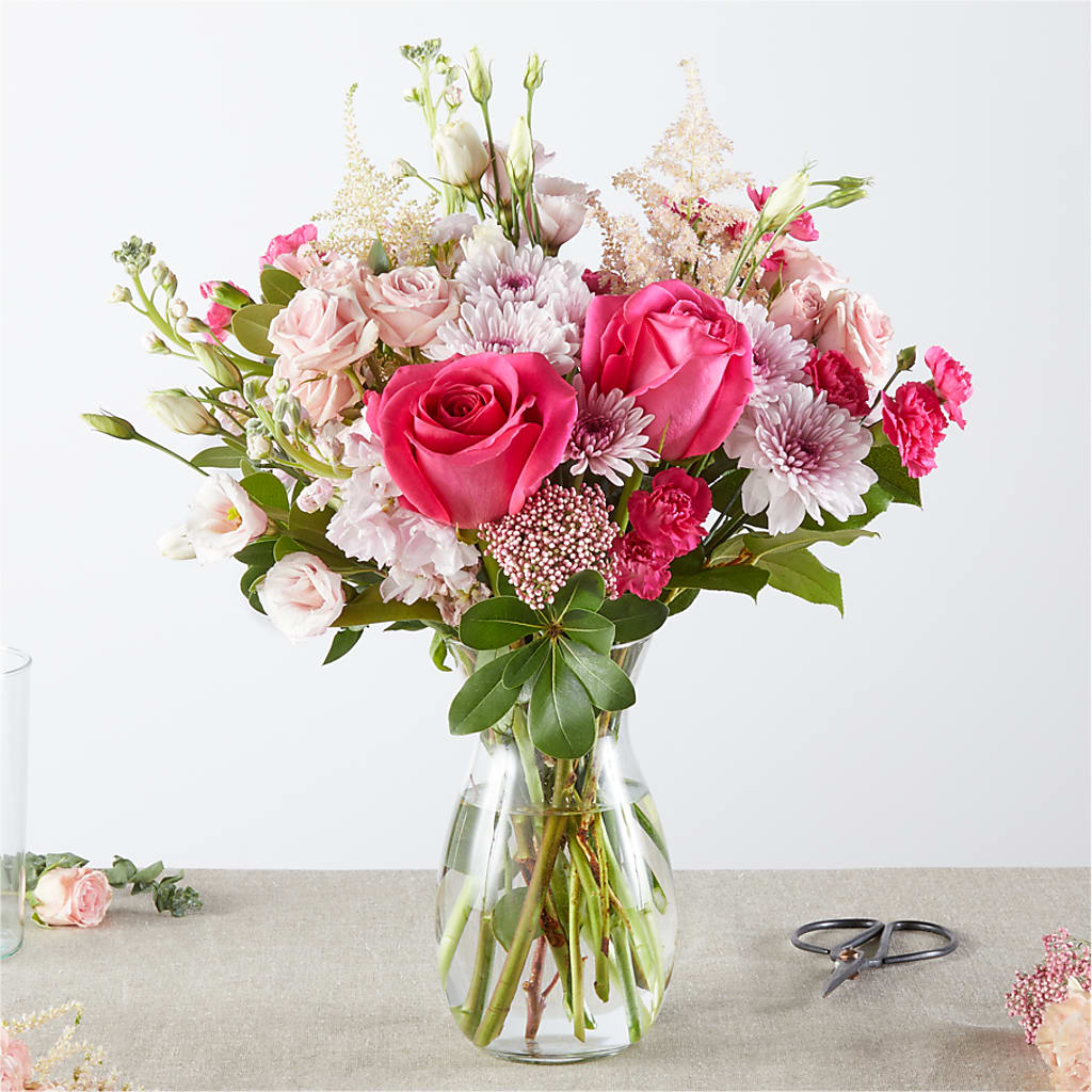 Pink Ribbon - A Florist Original –  Salon Diane Aubin Fleuriste Inc., Jonquiere PQ