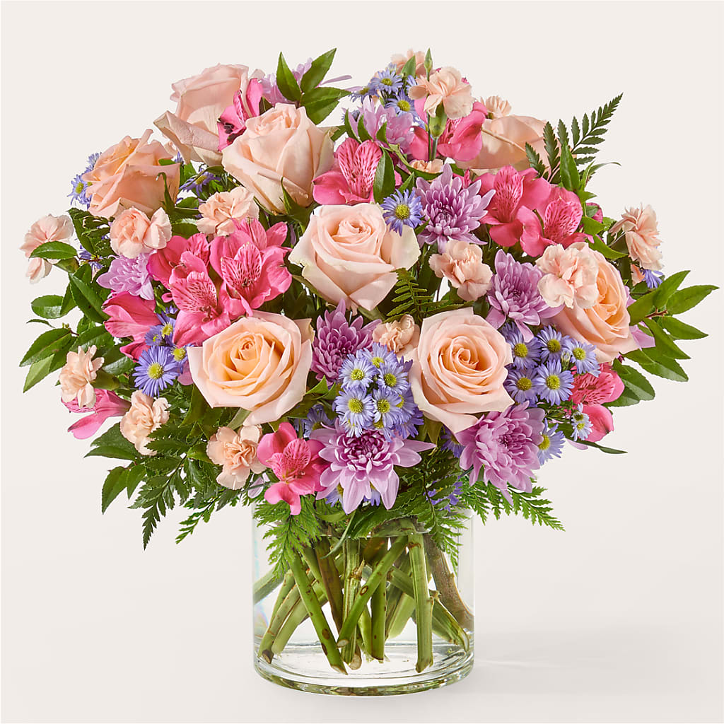 Sunset Serenade Bouquet –  Salon Diane Aubin Fleuriste Inc., Jonquiere PQ