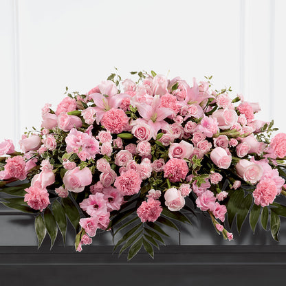 Garden of Comfort Casket Spray (Standard) –  Salon Diane Aubin Fleuriste Inc., Jonquiere PQ