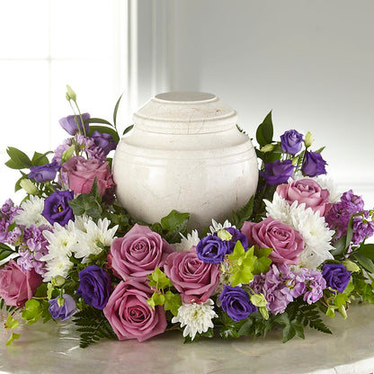 Blooming Sympathy Cremation Adornment –  Salon Diane Aubin Fleuriste Inc., Jonquiere PQ