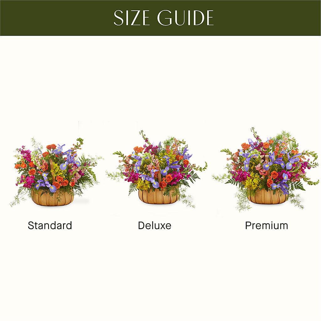 Garden of Life Basket –  Salon Diane Aubin Fleuriste Inc., Jonquiere PQ