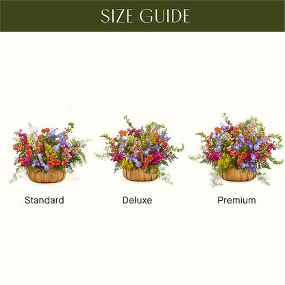 Garden of Life Basket –  Salon Diane Aubin Fleuriste Inc., Jonquiere PQ