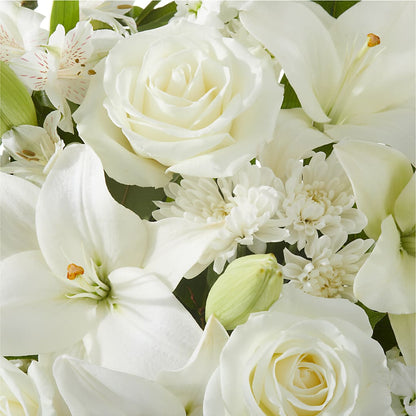 Peaceful Reflections Arrangement –  Salon Diane Aubin Fleuriste Inc., Jonquiere PQ